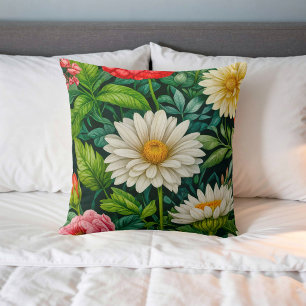 Decorativo Imagen de flor n.º 14, serie floral, cojín para la