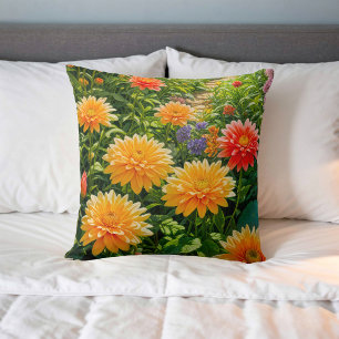 Decorativo Imagen de flor n.º 26, serie floral, cojín para so