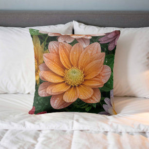 Decorativo Imagen de flor n.º 31, serie floral, cojín para la
