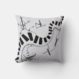 Decorativo Instrumentos musicales arrojan cojín