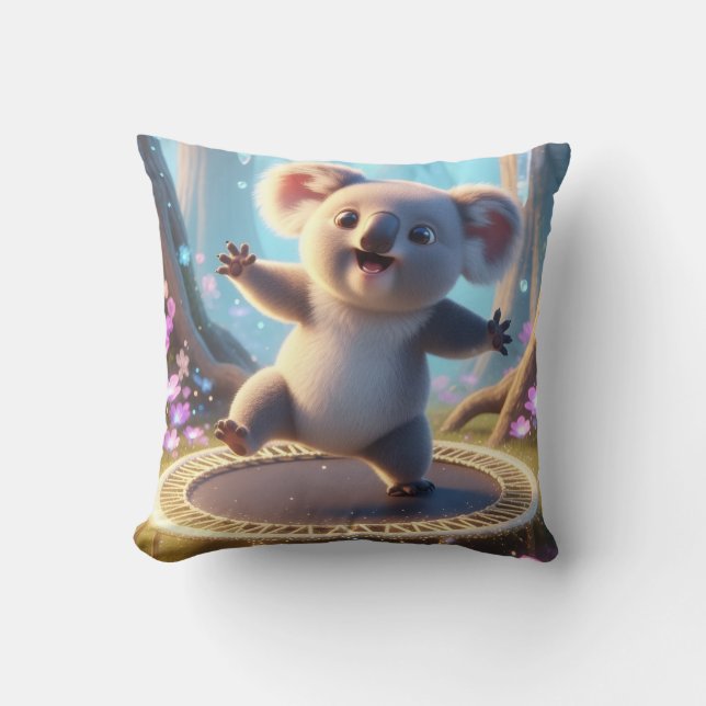 Decorativo Koala en el cojín de las nubes (Anverso)