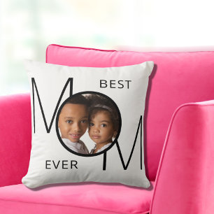 Decorativo La Mejor Mamá del Mundo Foto Cojín