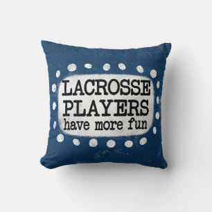 Decorativo Los jugadores de Lacrosse Tienen Más Cojín decorat