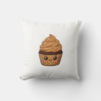 Decorativo Magdalena de mantequilla de maní Kawaii Cojín Almo