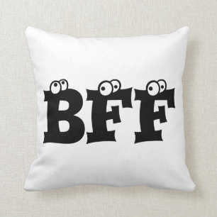Decorativo Mejores amigos de BFF para siempre, Cojín