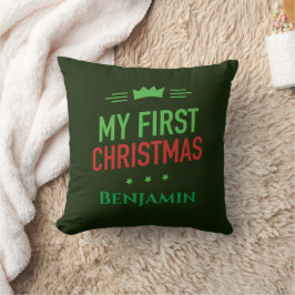 Decorativo Mi primer cojín de Navidad