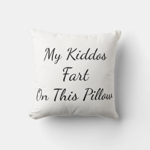 Decorativo "Mis Hijos Parecen En Esta Almohada" Cojín decorat