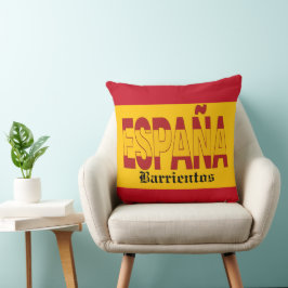 Decorativo Monograma de ESPAÑA - ¡VEA ATRÁS! Cojín