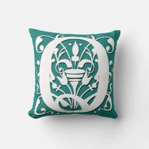 Decorativo Monograma de letra inicial - Cojín