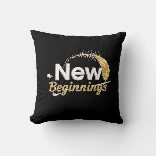 Decorativo New Beginnings / Cojín Nuevos Comienzos