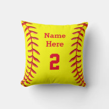 NOMBRE Y NÚMERO PERSONALIZADOS DEL Cojín decorativ