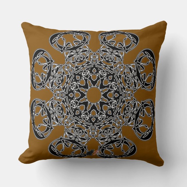 Decorativo Objeto de arte Octa Glyph Cojín (Anverso)