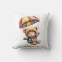 Oso De Teddy Personalizado Con Cojín De Paracaídas