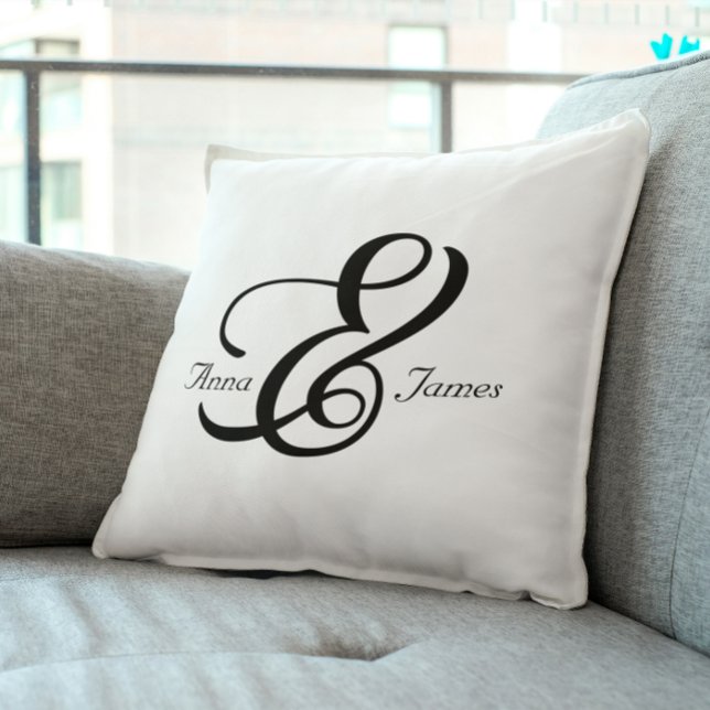Decorativo Pareja Octavia Ampersand Cojín (Subido por el creador)