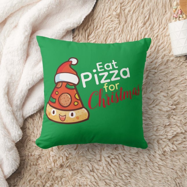 Decorativo Personalizable come pizza para Navidades Cojín dec (Manta)
