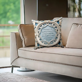 Decorativo Personalizable de marco de tejido blanco Cojín dec