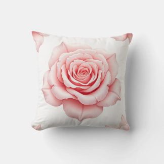 Decorativo Pillow del cojín rosado de rosa