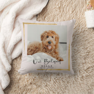 Decorativo Querido Mascota Loss Memorial Keepsake Cojín decor