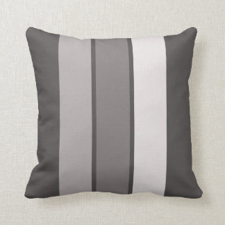 Decorativo Raya caliente del gris 3 (1 de 3) 16" Cojín