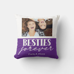 Decorativo Regalo de cojín para mejores amigos con foto