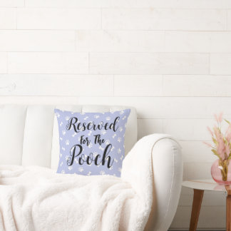 Decorativo Reservado para la almohada/ cojín del perro