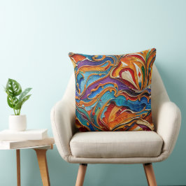 Decorativo Resumen de arte de superficie 1211 - Cojín decorat