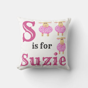 Decorativo S es para cojín de Suzie