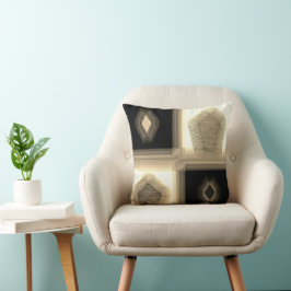 Decorativo "Sencillo en Neutro"  Cojín de Polyester