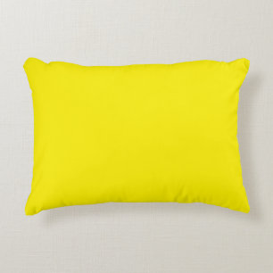 Decorativo simple minimal cojín personalizado de color sólido