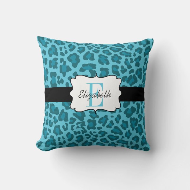 Decorativo Sombras de encargo del leopardo del Cojín (Anverso)