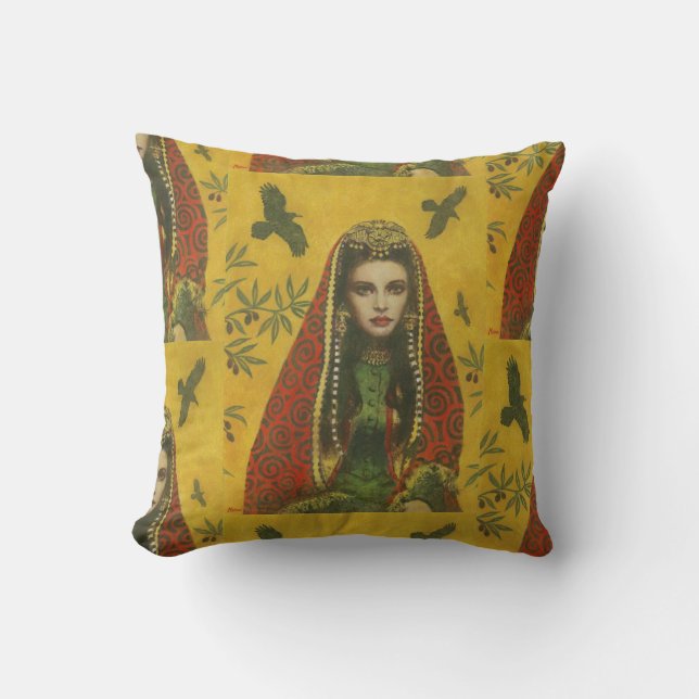 Decorativo Sordera decorativa lanza cojín (Anverso)