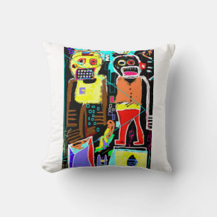 Decorativo Step Brothers Cojín decorativo, Bold Colorful Abst