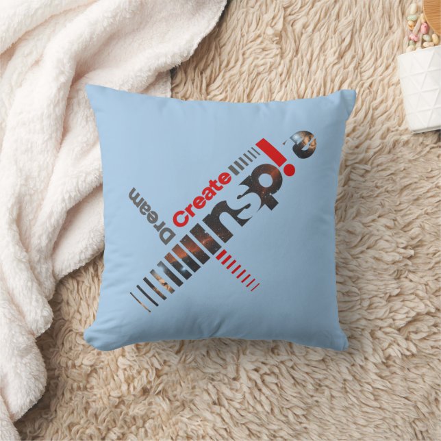 Decorativo Sueña Crea Inspira | Cojín 40cm (Manta)