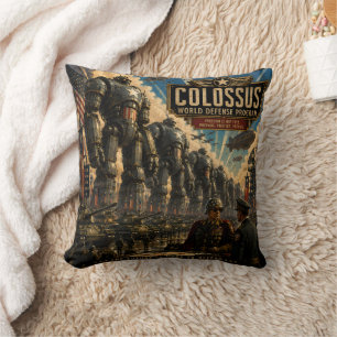 Decorativo tecnologías mundiales Colossus cojín pequeño/colos