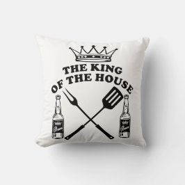 Decorativo The King of the House Beer Cojín