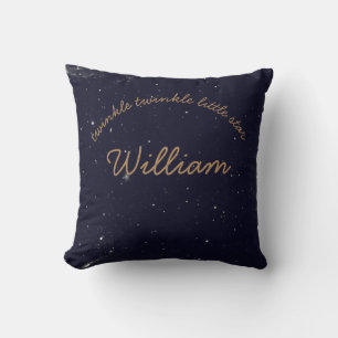 Decorativo Twinkle twinkle pequeñas estrellas cojín personali