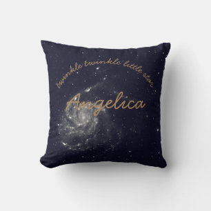 Decorativo Twinkle twinkle pequeñas estrellas cojín personali