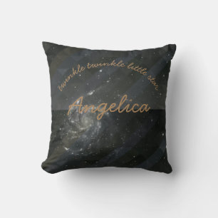 Decorativo Twinkle twinkle pequeñas estrellas cojín personali