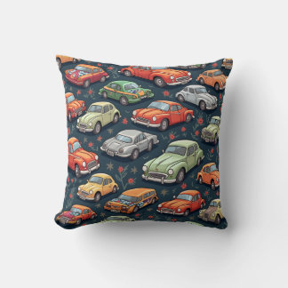 Decorativo Un cojín con coches bonitos