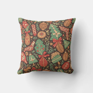 Decorativo un cojín de emotivos Navidades