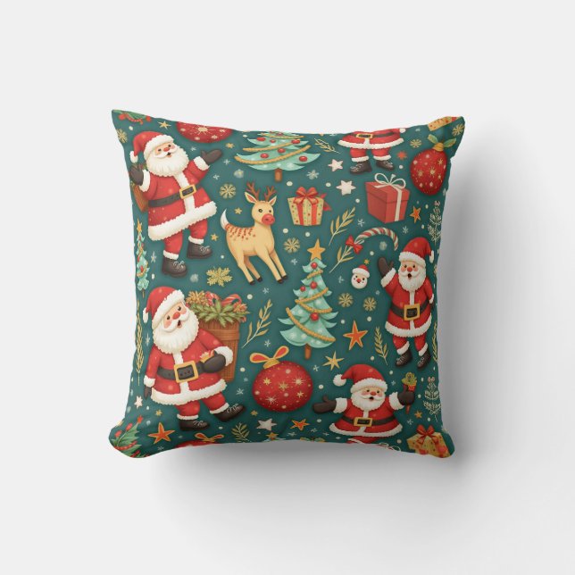 Decorativo Un cojín de navidades (Anverso)