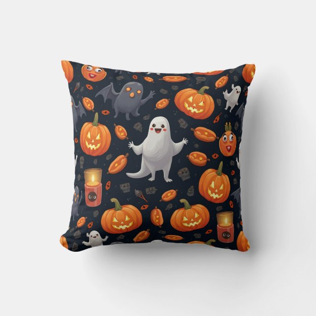 Decorativo Un cojín para celebrar Halloween (Anverso)