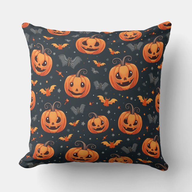 Decorativo Un cojín para Halloween (Anverso)
