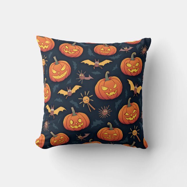 Decorativo un cojín para halloween (Anverso)