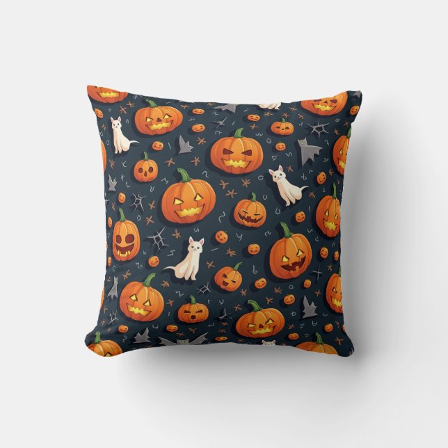 Decorativo Un cojín para Halloween (Anverso)