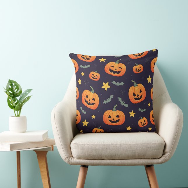 Decorativo un cojín para Halloween (Silla)