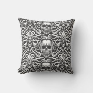 Decorativo Urban Art Skull Pillow Design, Cojín B29