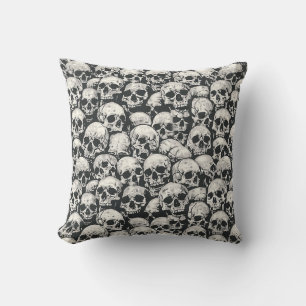 Decorativo Urban Art Skull Pillow Design, Cojín B93