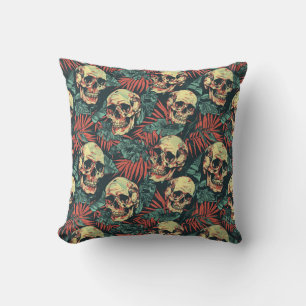Decorativo Urban Art Skull Pillow Design, Cojín B96