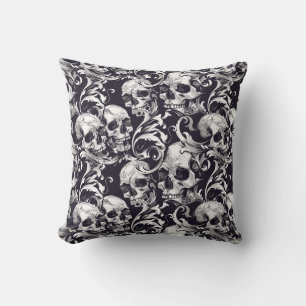 Decorativo Urban Art Skull Pillow Design, Cojín C58